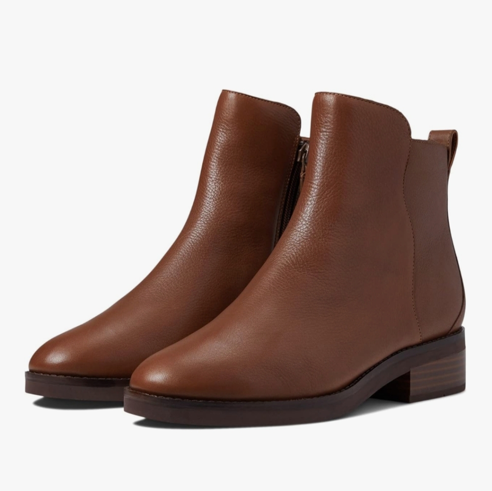 Cole Haan Brown Ankle Boots